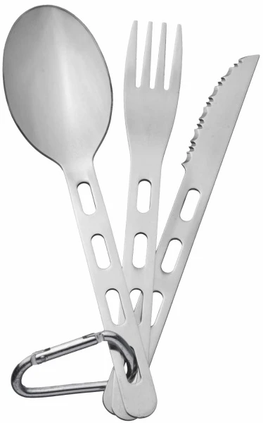 BasicNature Biwak Besteckset Backcountry 3 BasicNature Biwak Besteckset Backcountry